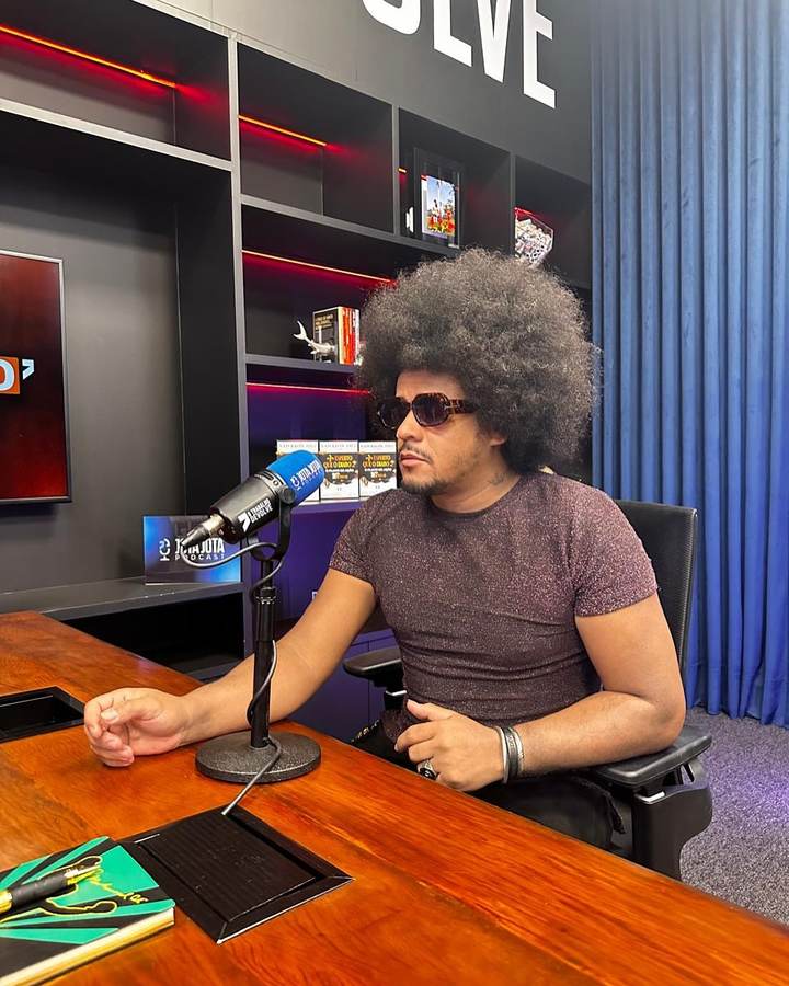 Willington Lourenço durante uma entrevista